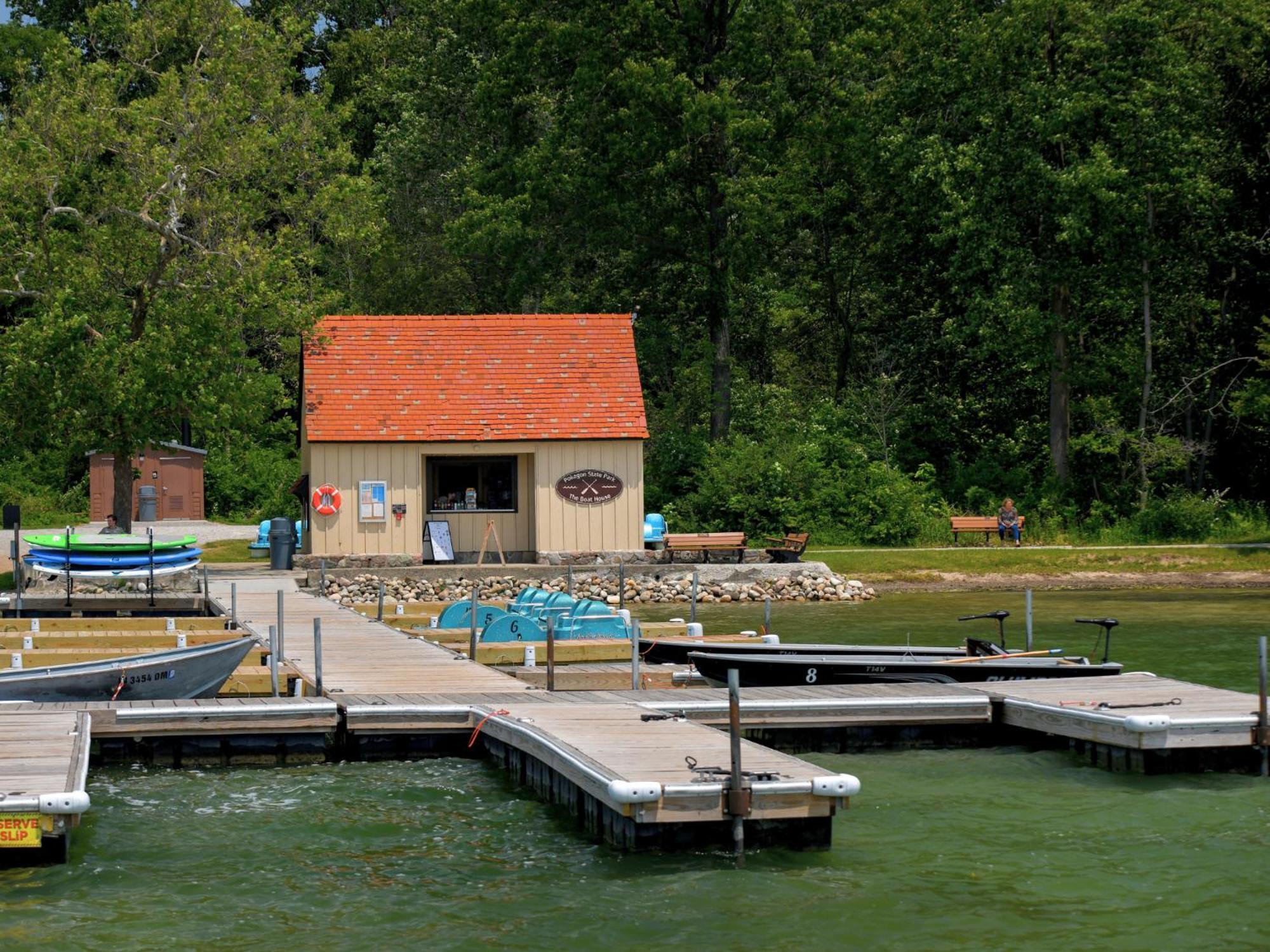Potawatomi Inn&Cabins Angola Eksteriør billede